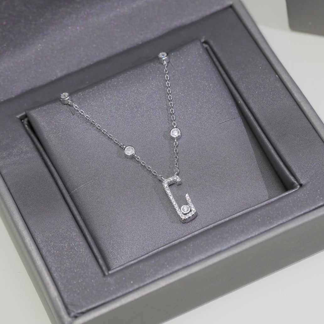 MESSIKA MOVE UNO OPEN DIAMOND NECKLACE