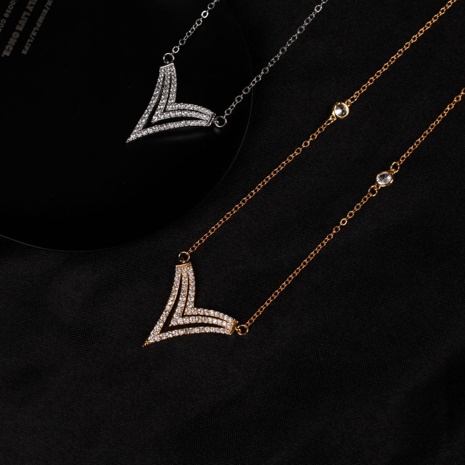 MESSIKA MESSIK HEART DIAMOND NECKLACE