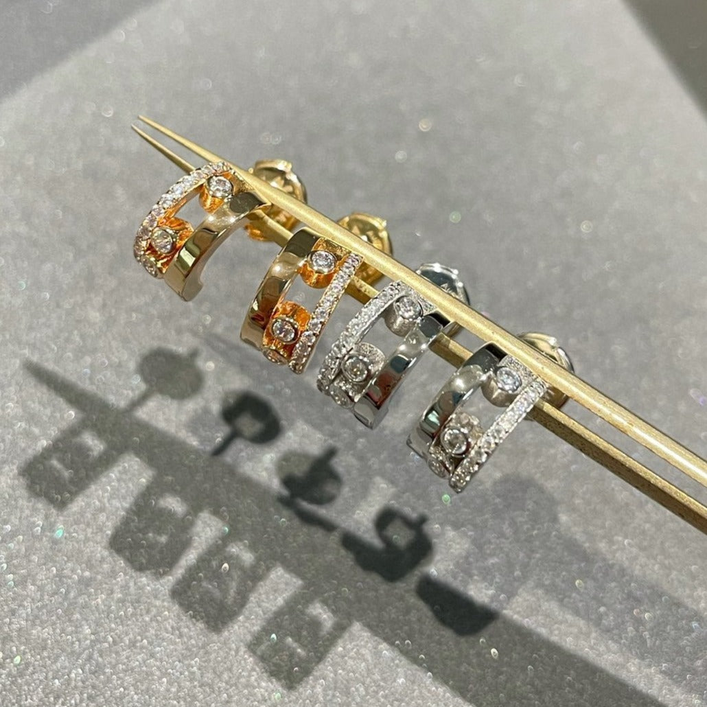 MESSIKA MOVE ROMANE EARRINGS DIAMOND