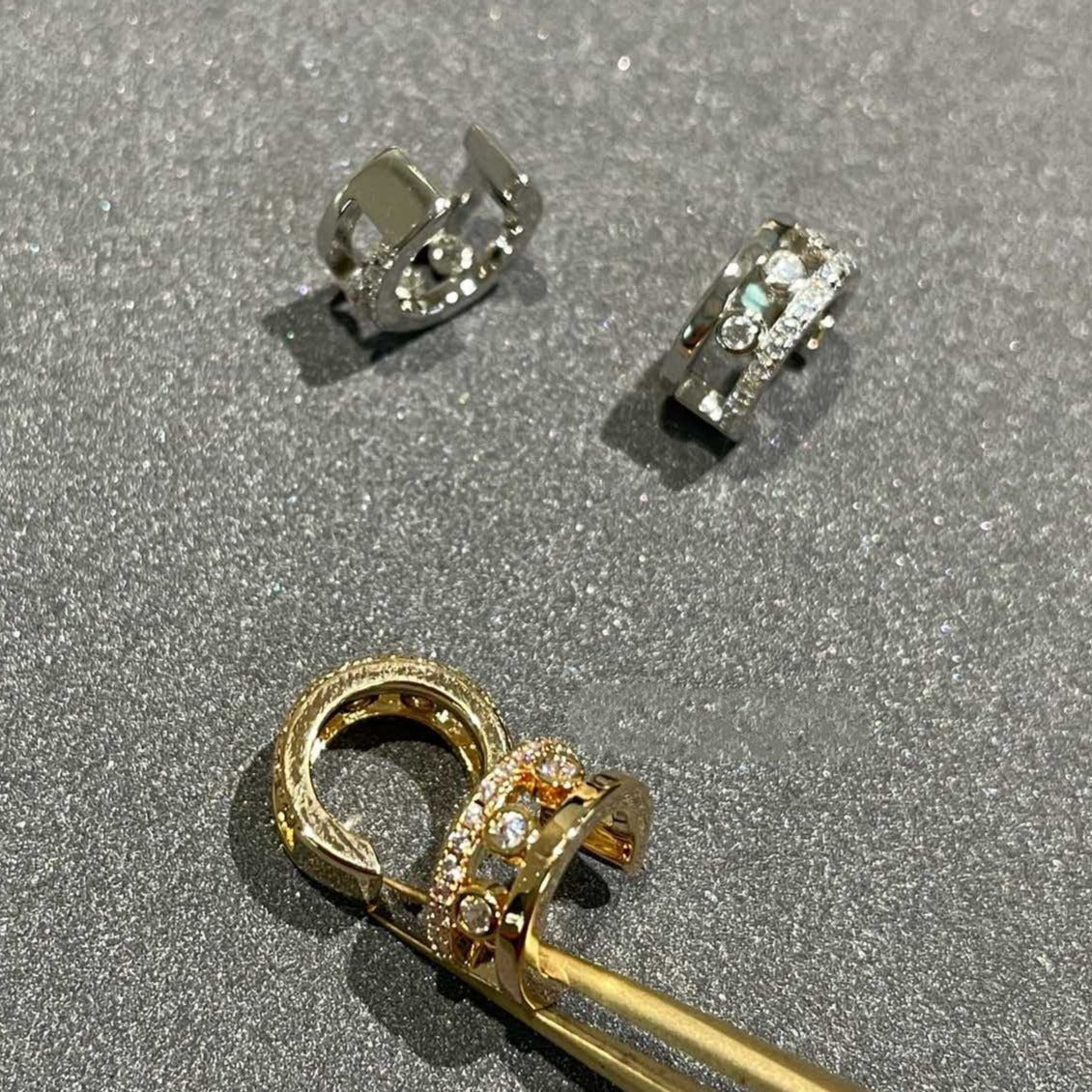 MESSIKA MOVE ROMANE EARRINGS DIAMOND