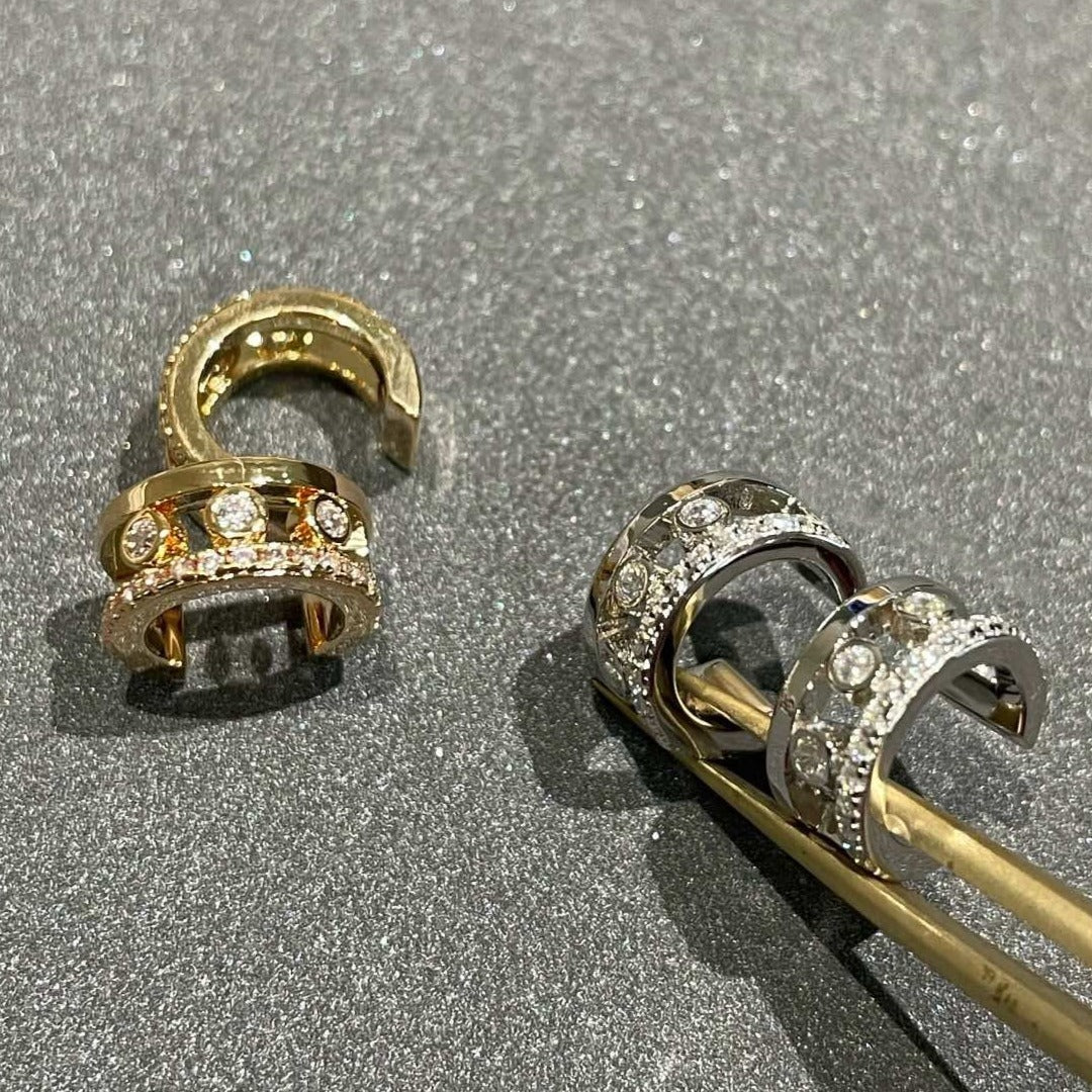 MESSIKA MOVE ROMANE EARRINGS DIAMOND