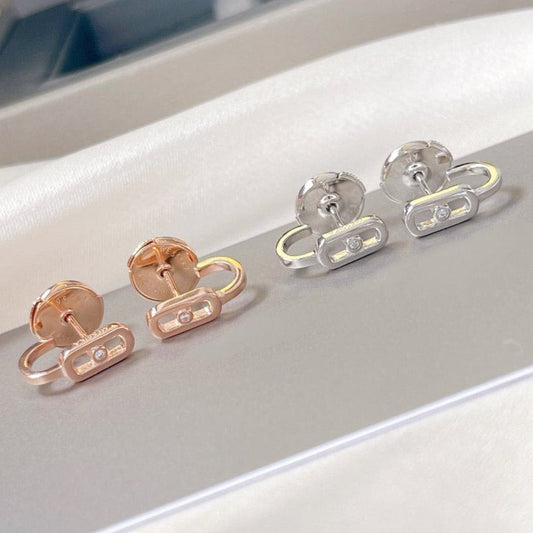 MESSIKA CREOLES MOVE UNO MINI 1 DIAMOND EARRINGS