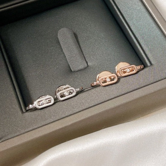 MESSIKA CREOLES MOVE UNO MINI 1 DIAMOND EARRINGS