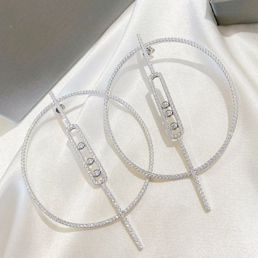 MESSIKA MOVE UNO EARRINGS DIAMOND