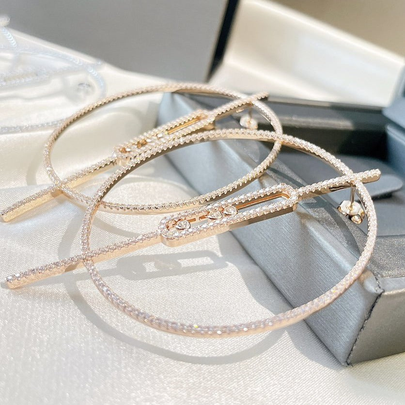 MESSIKA MOVE UNO EARRINGS DIAMOND