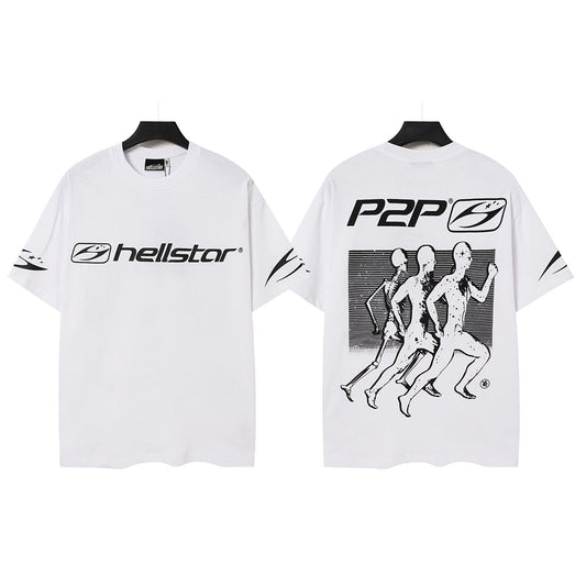 Hellstar P2P Graphic Short-Sleeve T-Shirt — hero