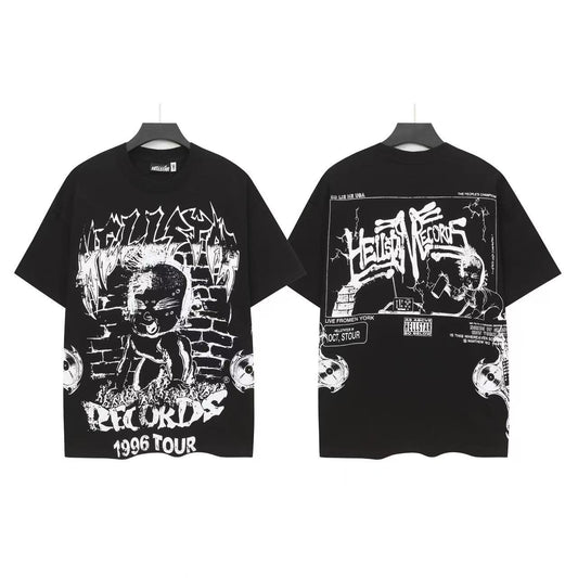 Hellstar 1996 Tour Records Graphic T-Shirt — front