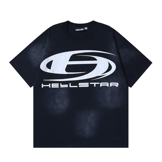 Hellstar Washed Black Graphic T-Shirt — hero