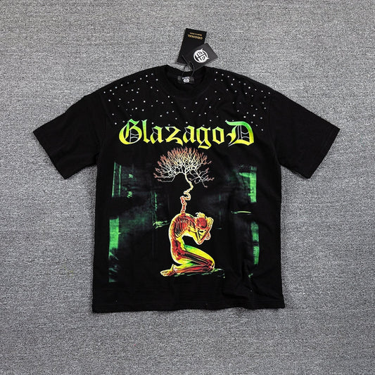 Glazagod Vade Retro Tenebras Graphic T-Shirt — hero