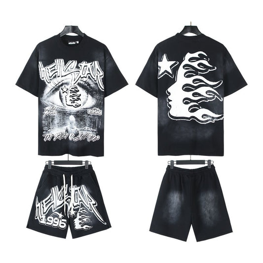 Hellstar 1996 Graphic T-Shirt & Shorts Set — hero