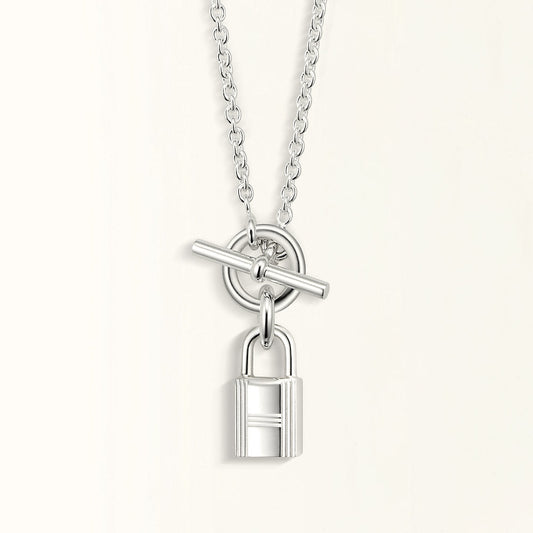 HERMES KELLY PEDANT SILVER