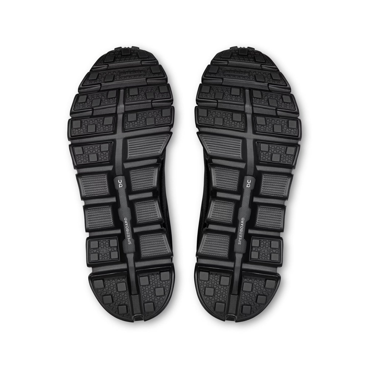 ON Women's Cloud 6 Geo Waterproof Black/Black