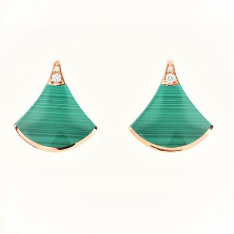 BVLGARI DIVAS DREAM EARRINGS PINK GOLD