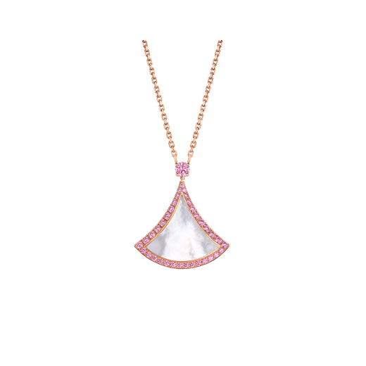 BVLGARI DREAM NECKLACE MOP DIAMOND PINK