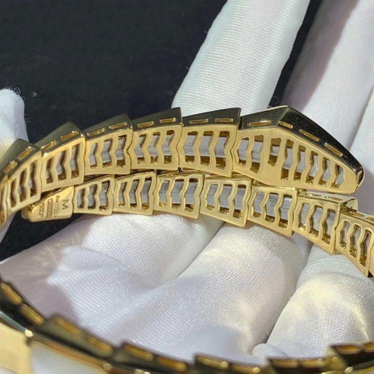 BVLGARI SERPENTI BRACELET MOP GOLD