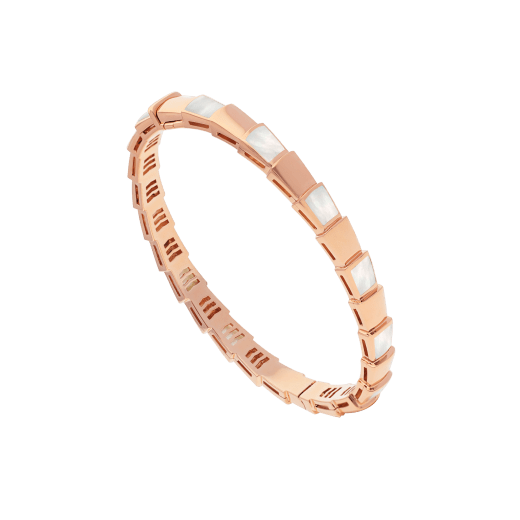 BVLGARI SERPENTI BRACELET PINK GOLD MOP