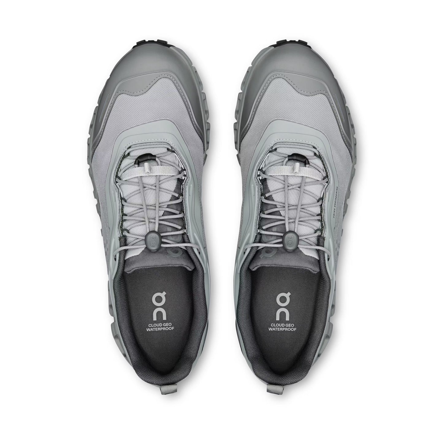 ON Men's Cloud 6 Geo Waterproof Alloy/Alloy