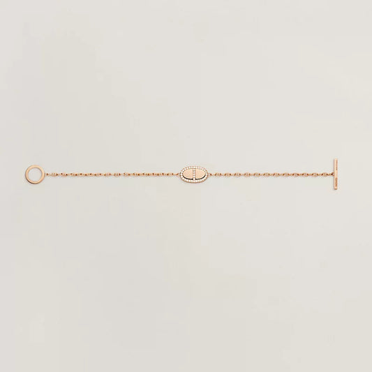 HERMES CHAINE VERSO DIAMOND BRACELET