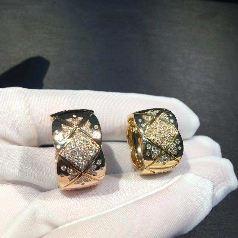 Chanel Crush Ring Pink Gold Diamond