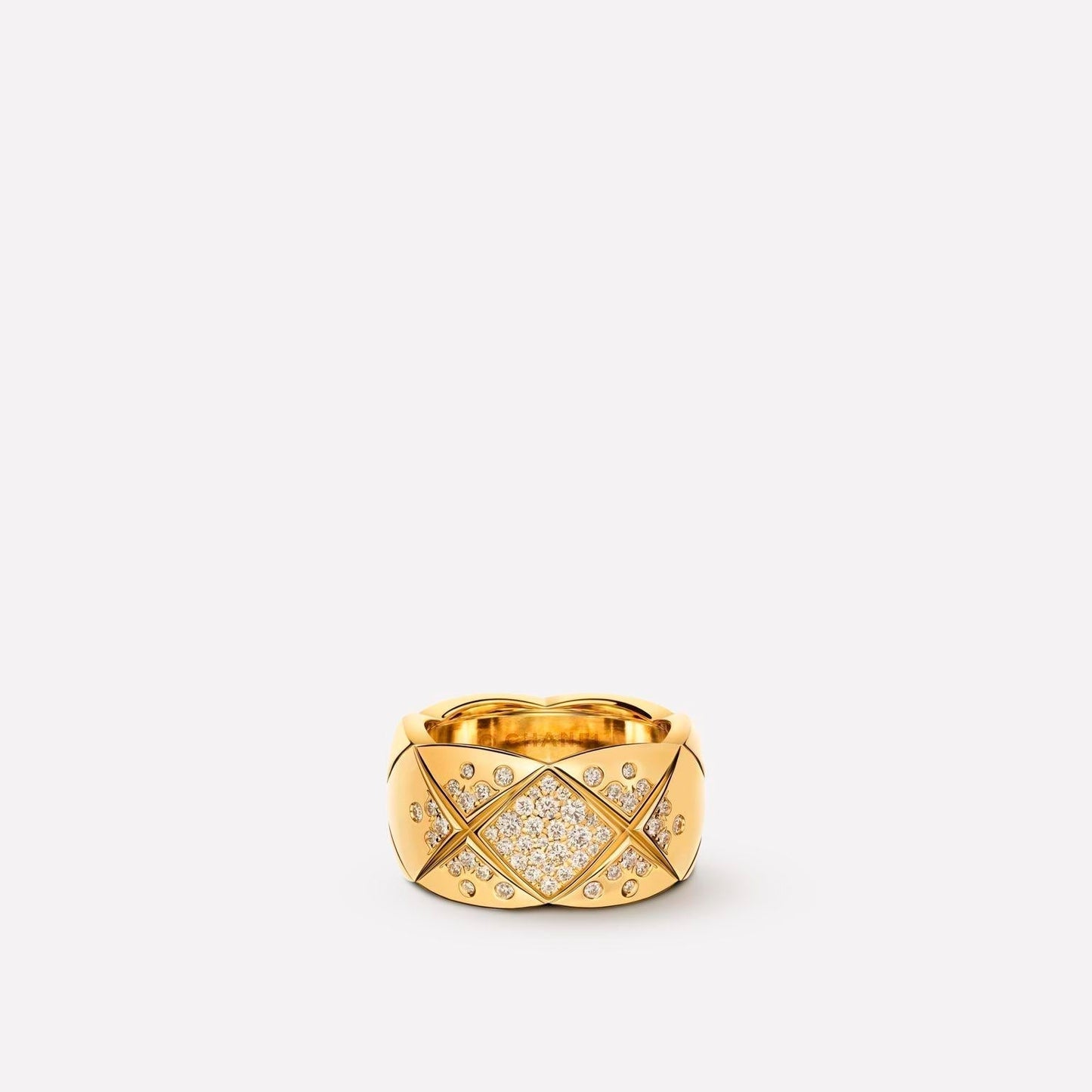 Chanel Crush Ring Gold Diamond