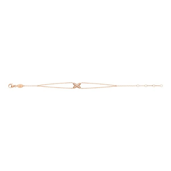 CHAUMET JEUX BRACELET PINK GOLD DIAMOND