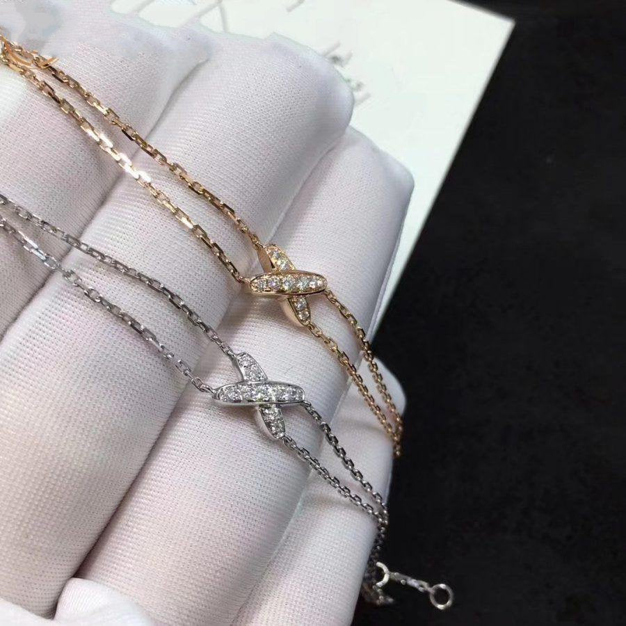 CHAUMET JEUX BRACELET SILVER DIAMOND