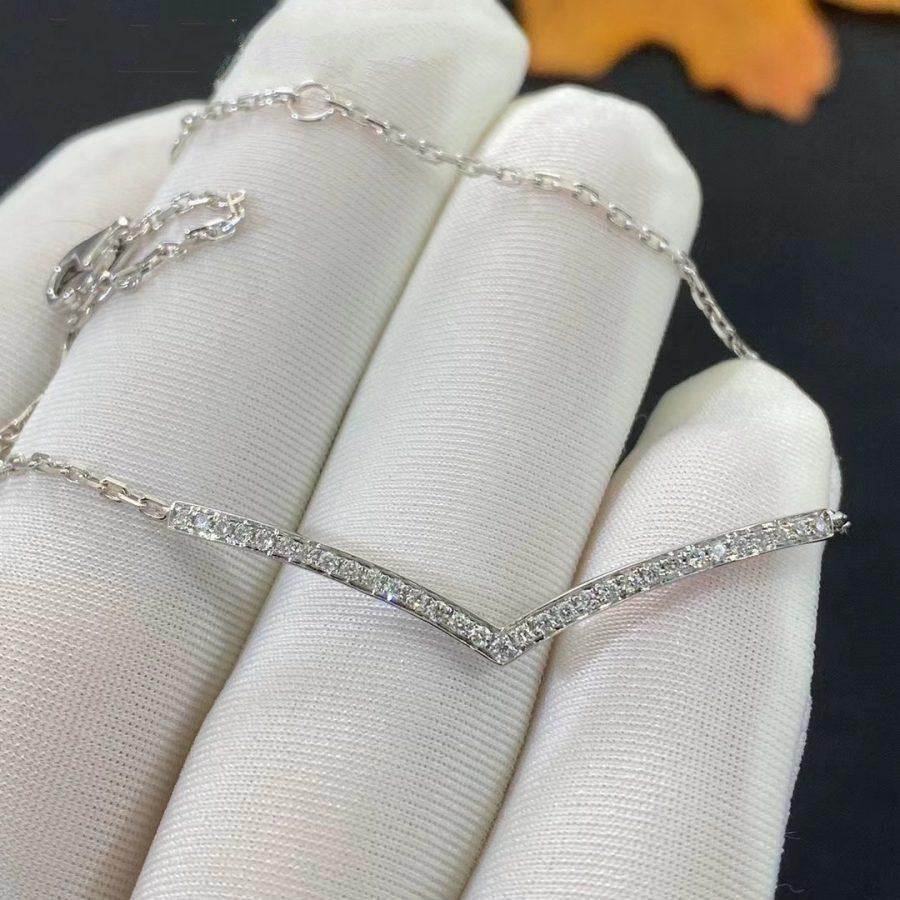 CHAUMET JOSEPHINE SILVER DIAMONDS BRACELET