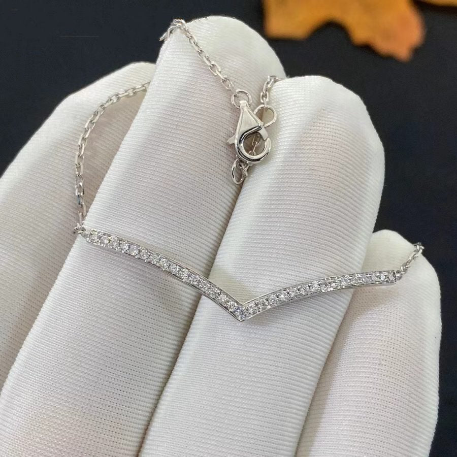 CHAUMET JOSEPHINE SILVER DIAMONDS BRACELET