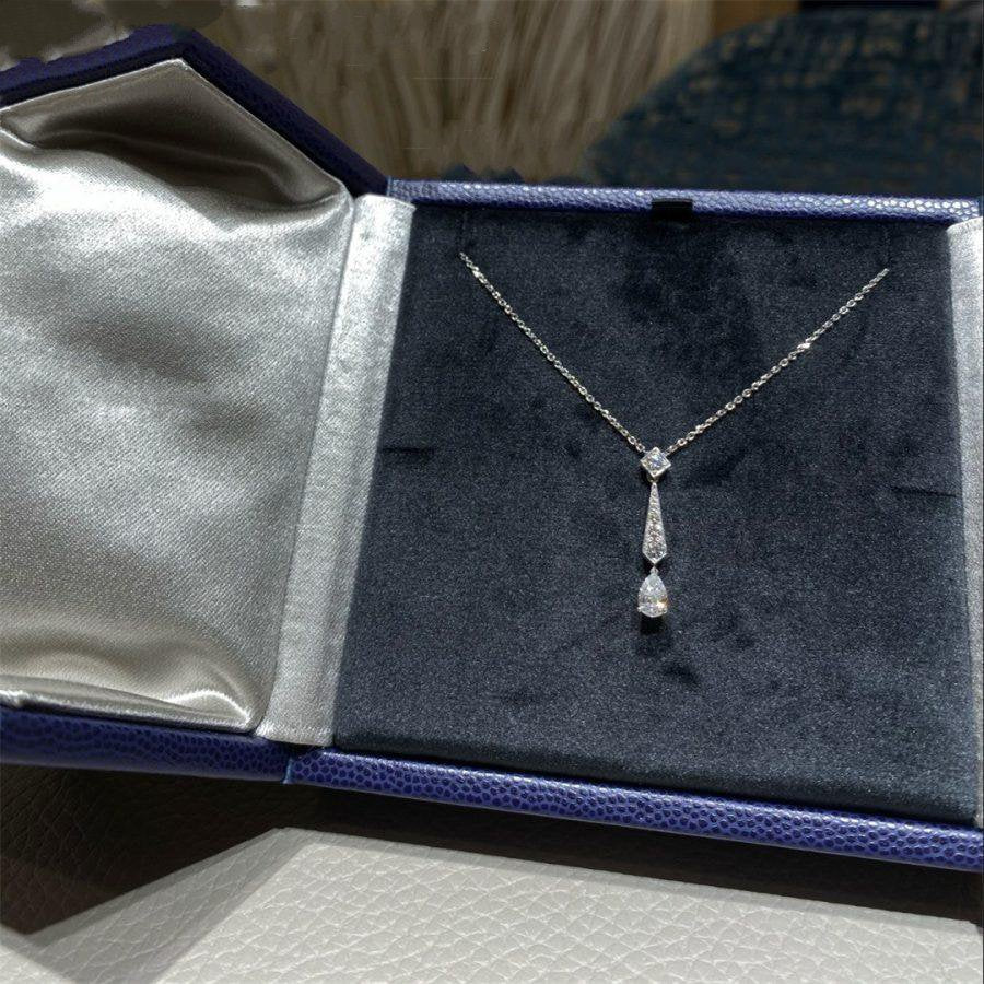 CHAUMET JOSEPHINE SILVER DIAMOND NECKLACE