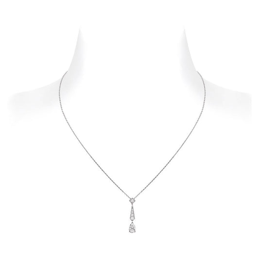 CHAUMET JOSEPHINE SILVER DIAMOND NECKLACE
