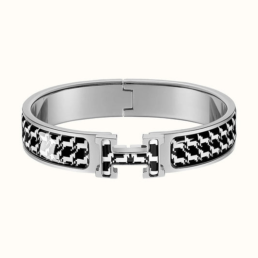 HERMES H HORSE BRACELET 12MM