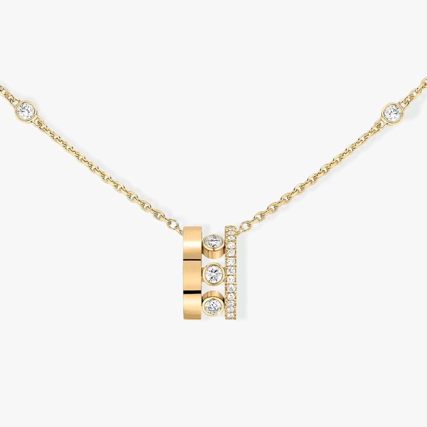 MESSIKA CHAIN MOVE ROMANE PEDAND NECKLACE