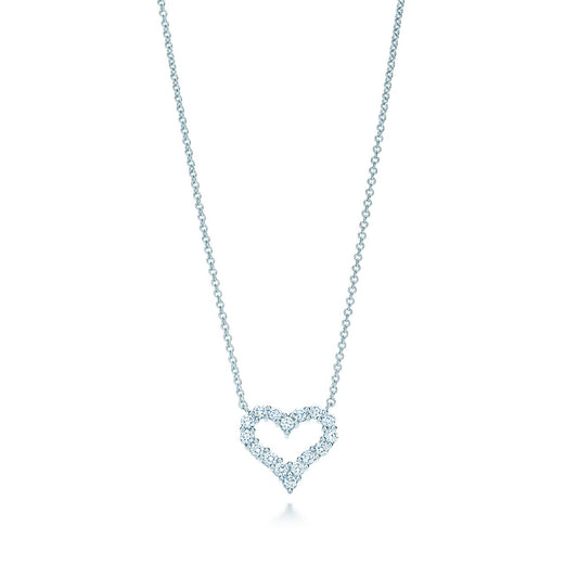 TIFFANY HEART-SHAPED DIAMOND NECKLACE
