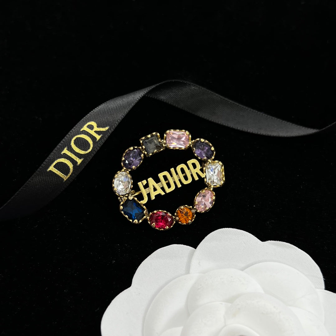 DIOR CD Brooch 10