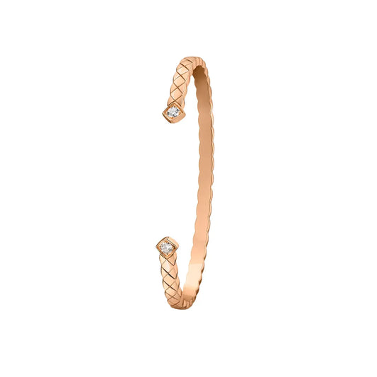 Chanel Crush Bracelet Open Cuff 2 Diamond