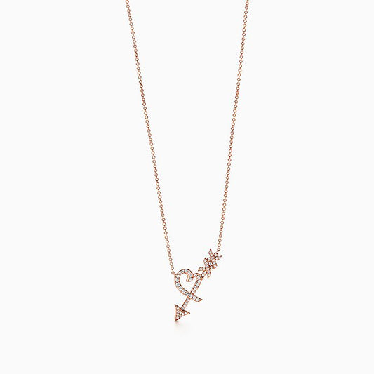 TIFFANY COLGANTE HEART & ARROW NECKLACE