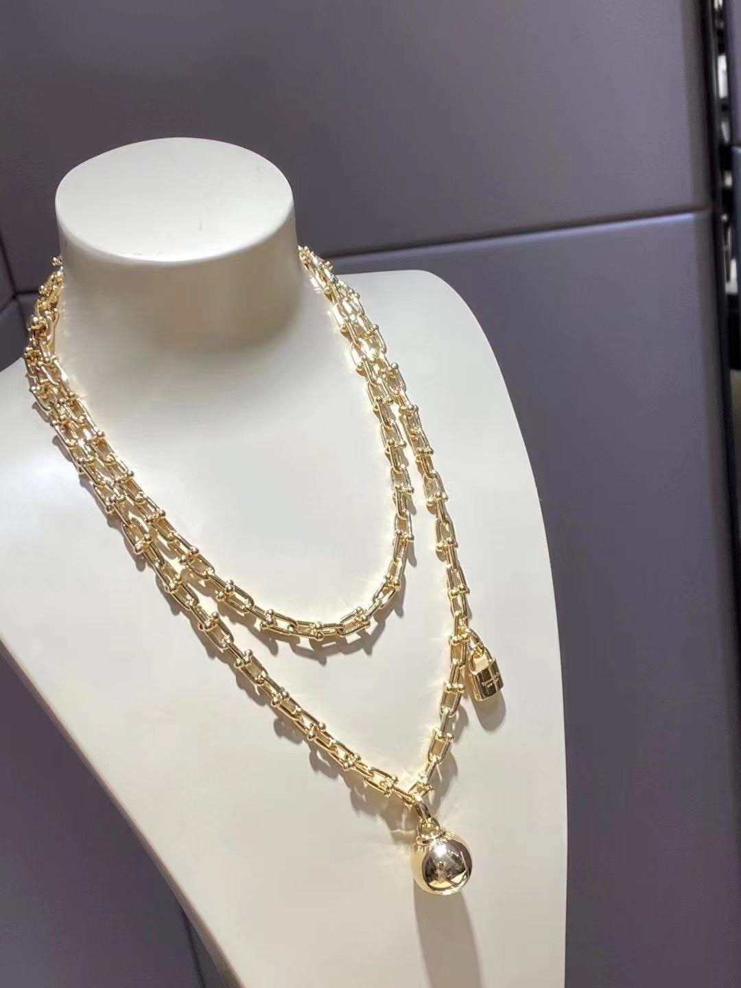 TIFFANY HARDWEAR WRAP NECKLACE