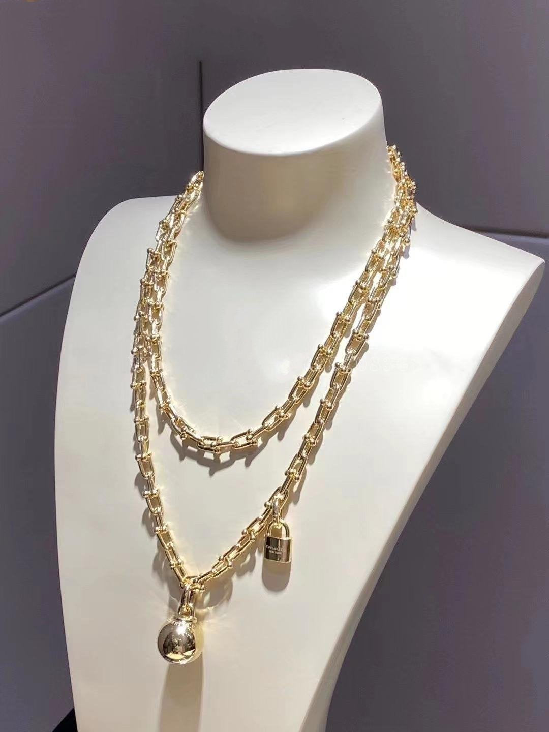 TIFFANY HARDWEAR WRAP NECKLACE