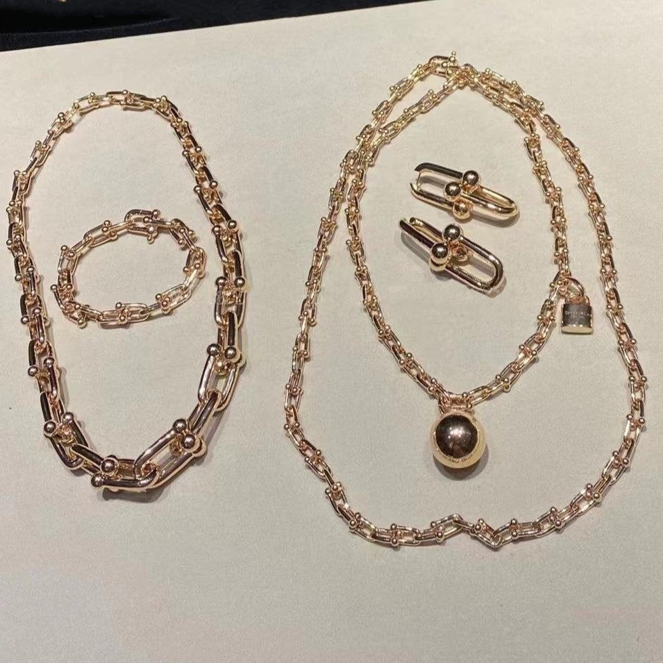 TIFFANY HARDWEAR WRAP NECKLACE