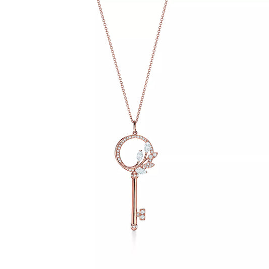 TIFFANY VICTORIA KEY DIAMOND NECKLACE