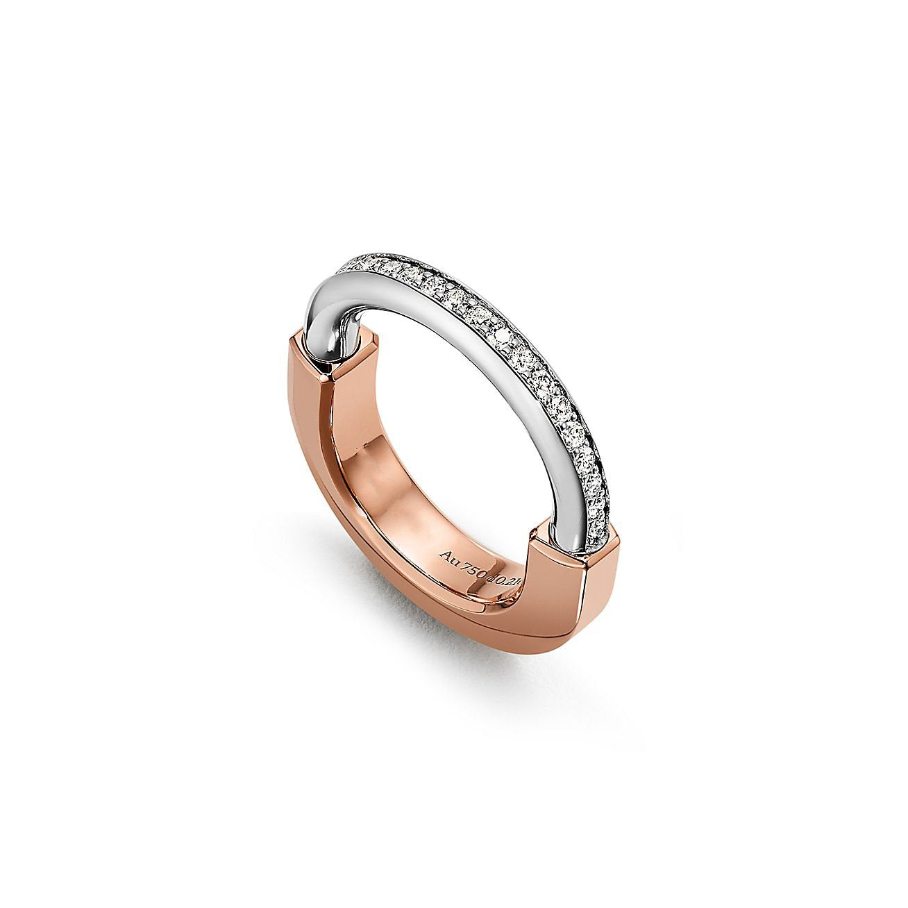 TIFFANY LOCK DIAMOND RING