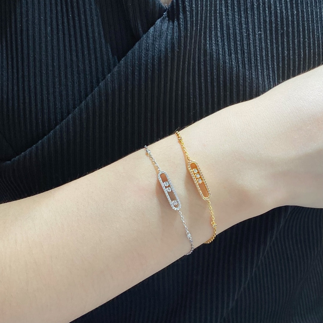 MESSIKA BABY MOVE PAVED DIAMOND BRACELET