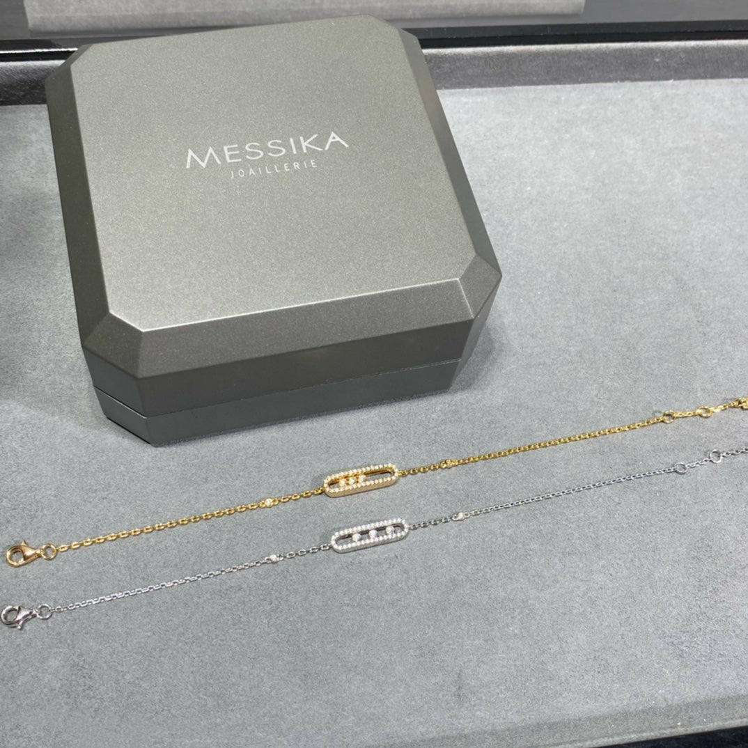 MESSIKA BABY MOVE PAVED DIAMOND BRACELET