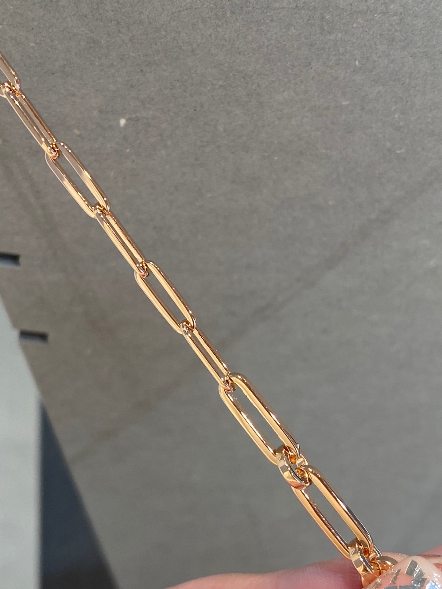 HERMES HM KELLY CHAINE CHOKER DROP NECKLACE