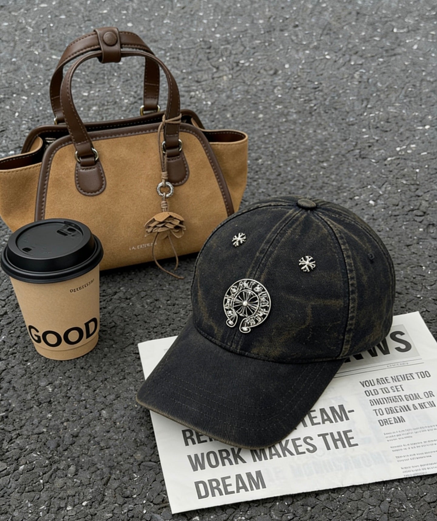 Chrome Hearts Vintage Washed Baseball Cap