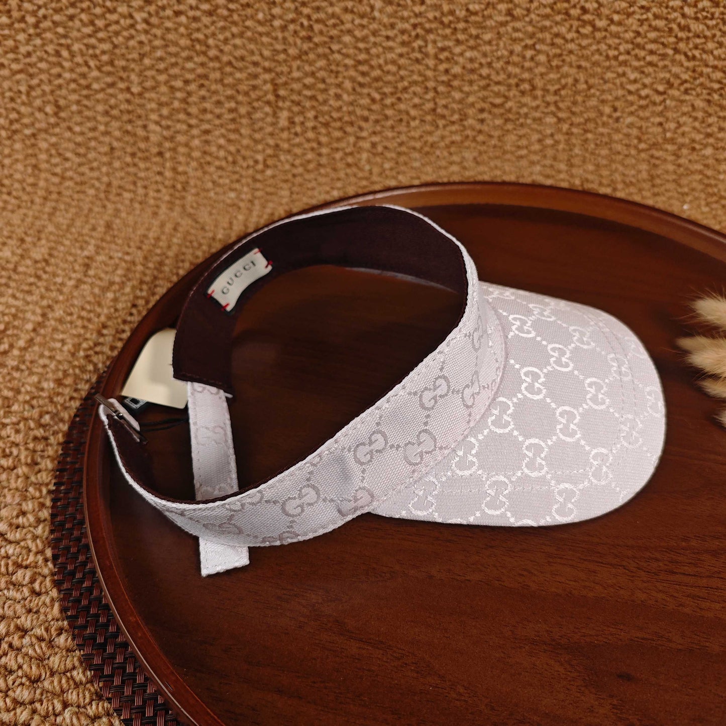 GUCCI GG Monogram Canvas Sun Visor