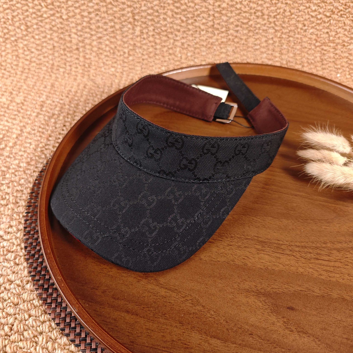 GUCCI GG Monogram Canvas Sun Visor