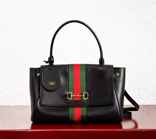 Gucci GG Paparazzo Medium Top Handle Bag