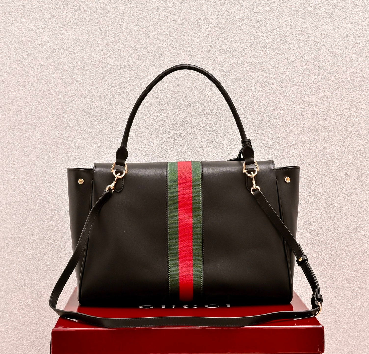 Gucci Generation GG Paparazzo Large Top Handle Bag