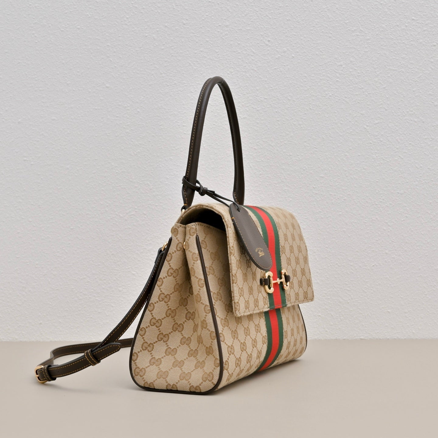 GUCCI GG Paparazzo Medium Top Handle Bag